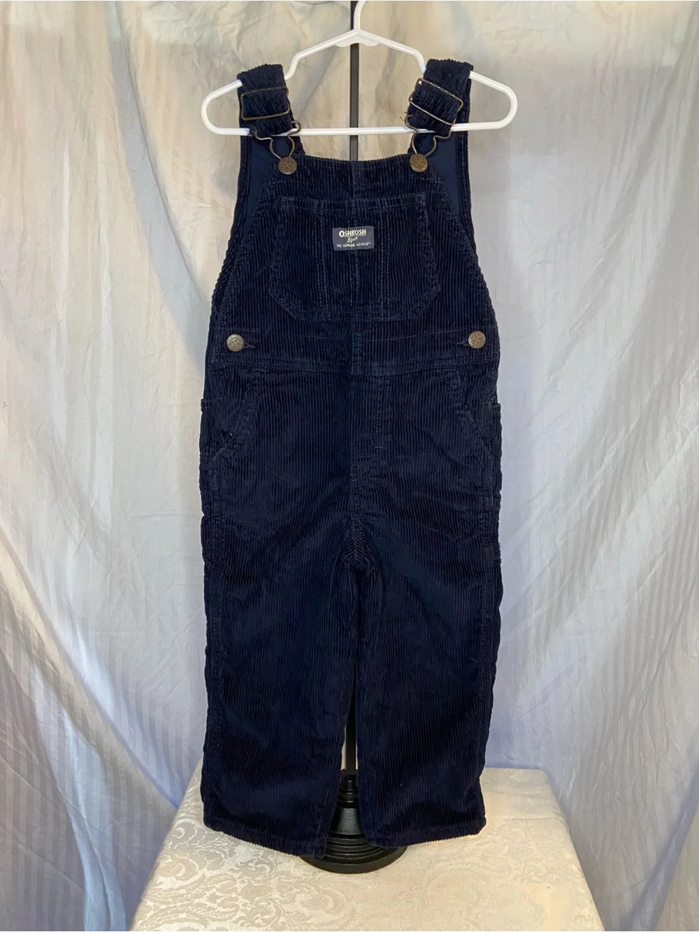 OshKosh B'gosh Dark Navy Corduroy Overalls
